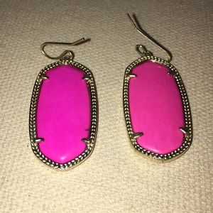Kendra Scott Magenta Elle earrings